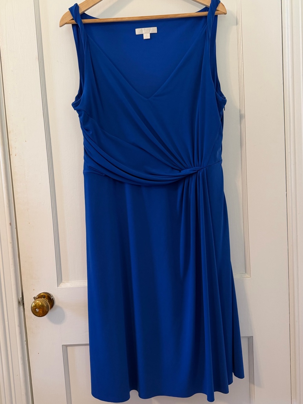 Ann Taylor Blue Midi Dress US 12
